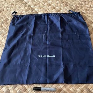 Cole Haan Giant Blue Dust Bag - 26”x 24.5”
